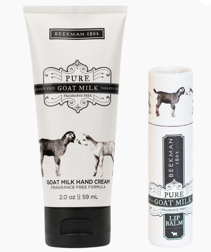 Pure Goat Milk Hand Lip Gift Set Duo