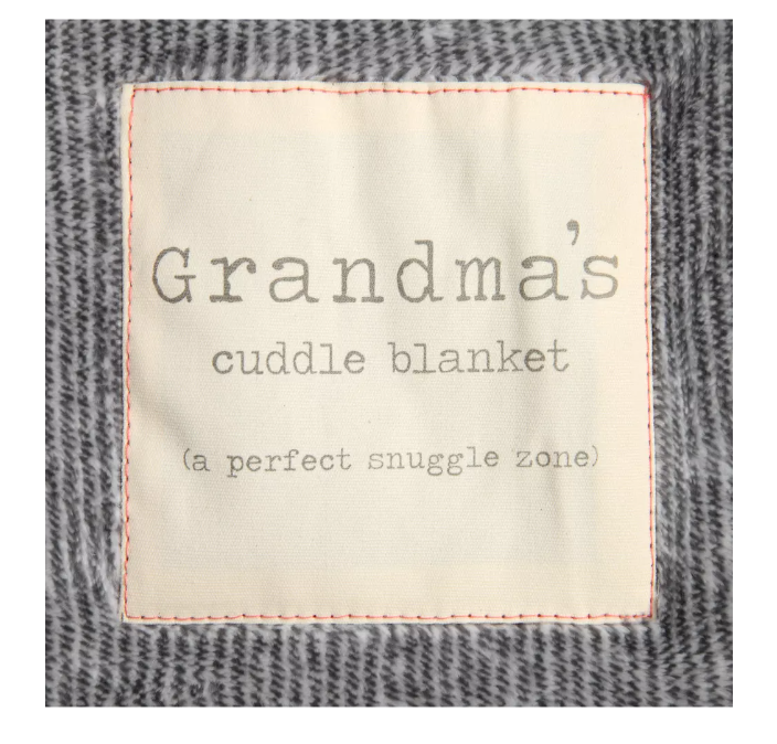 Grandma & Me Foot Pocket Blanket