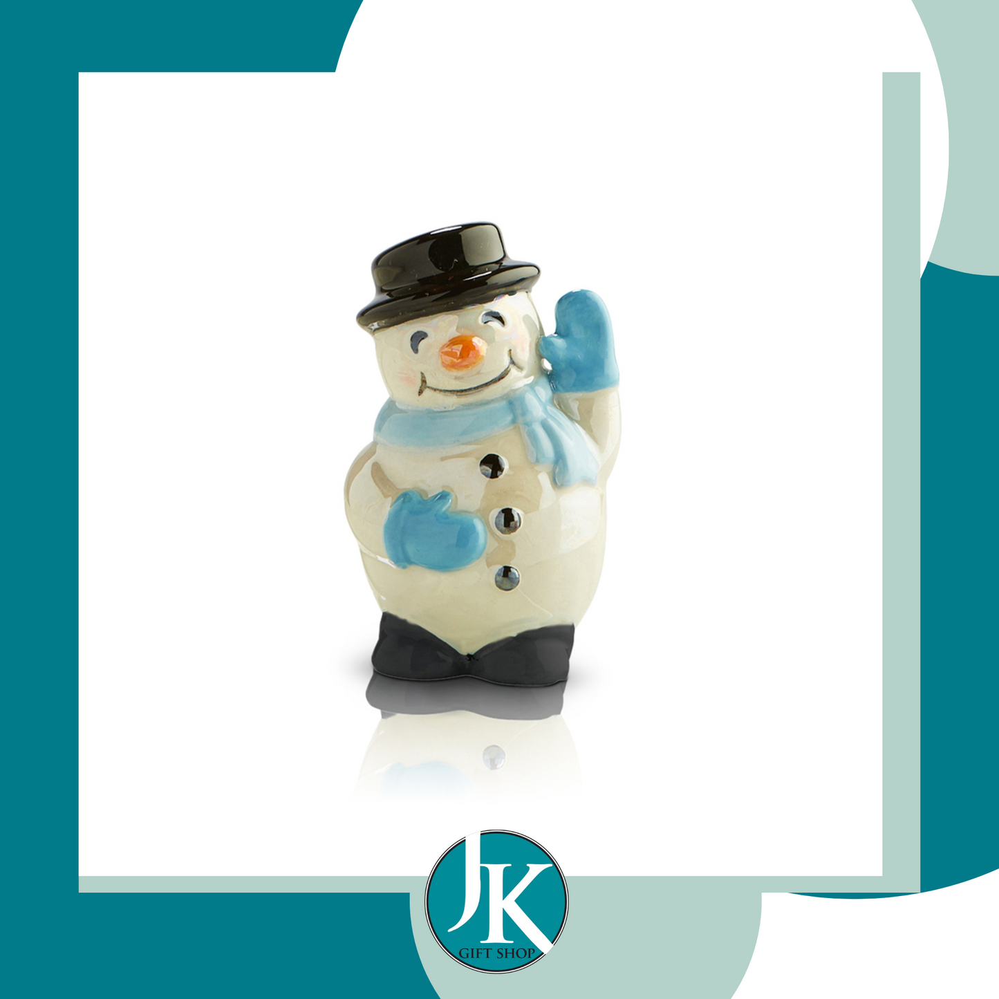 Nora Fleming Mini Snowman A172  Frosty Pal