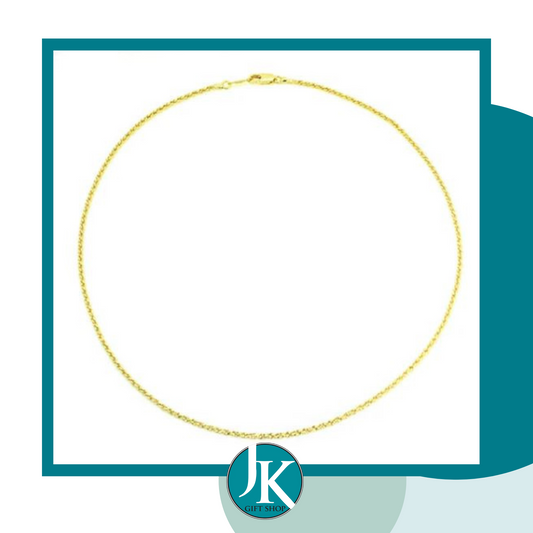 Birthstone Rope Necklace 20"