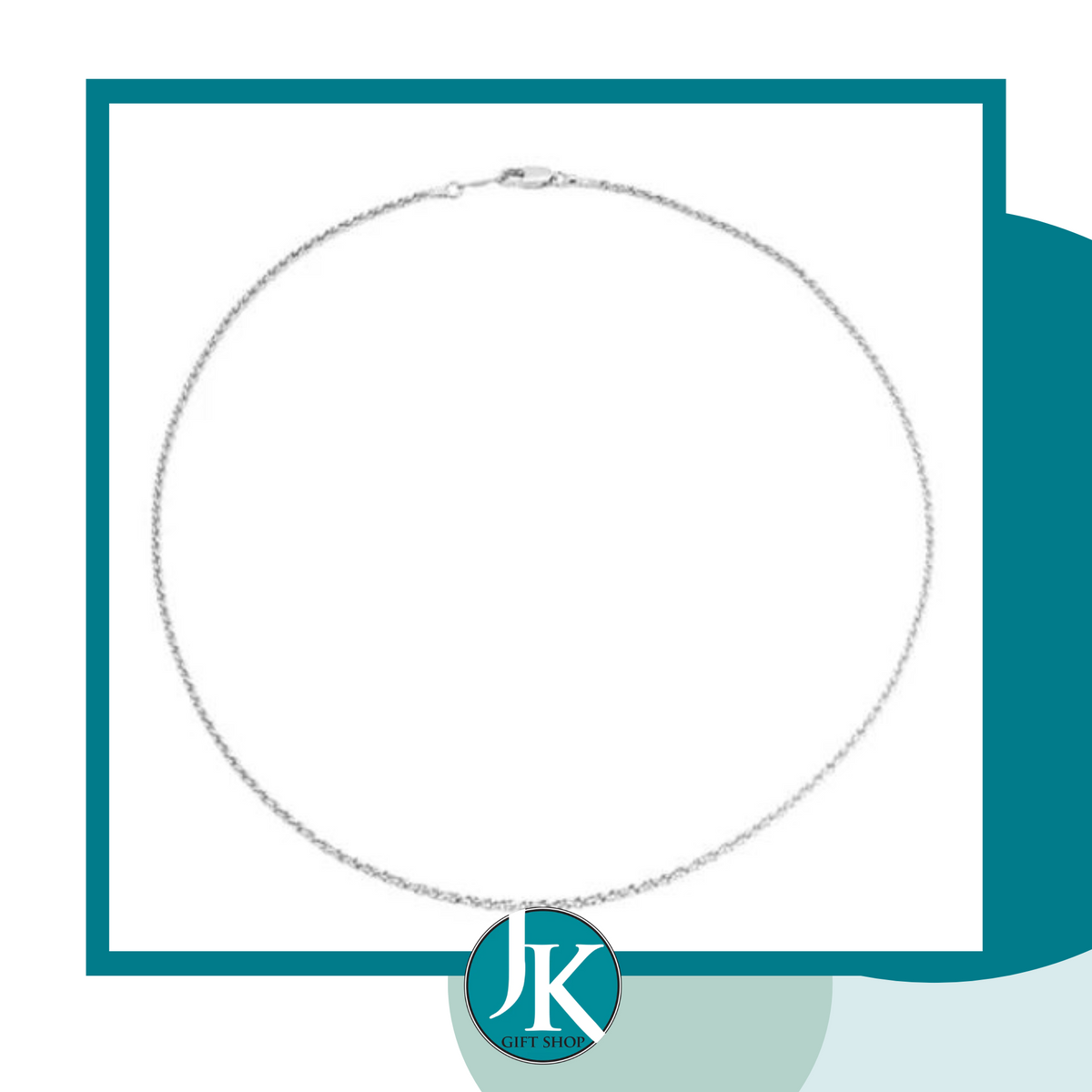 Birthstone Rope Necklace 20"