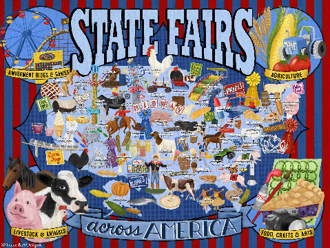 State Fairs Across America Puzzle