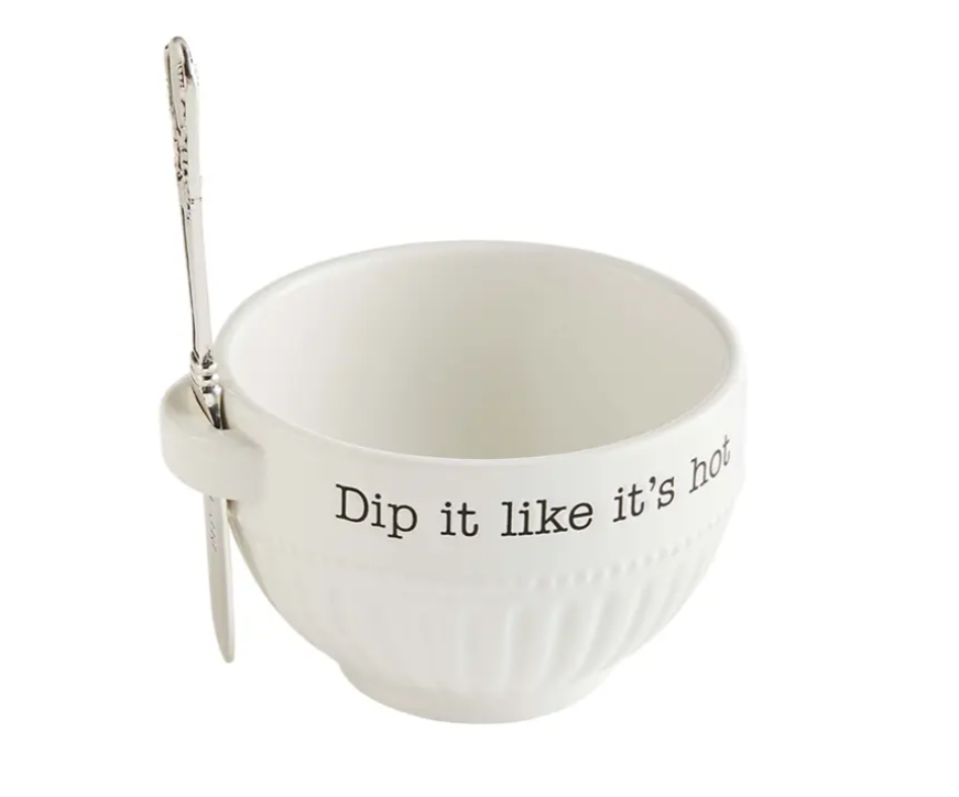 Dip it Like it's Hot Dip Bowl Set With Spoon
