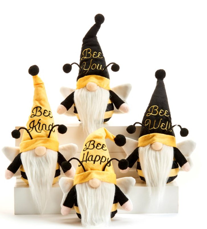 Bee Well Black Hat Gnome