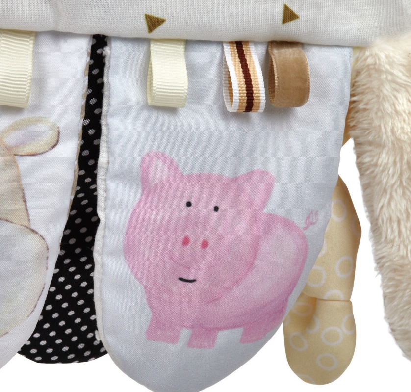 Mommy and Me Activity Scarf Farm Animals