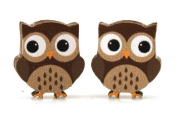 Owl earrings