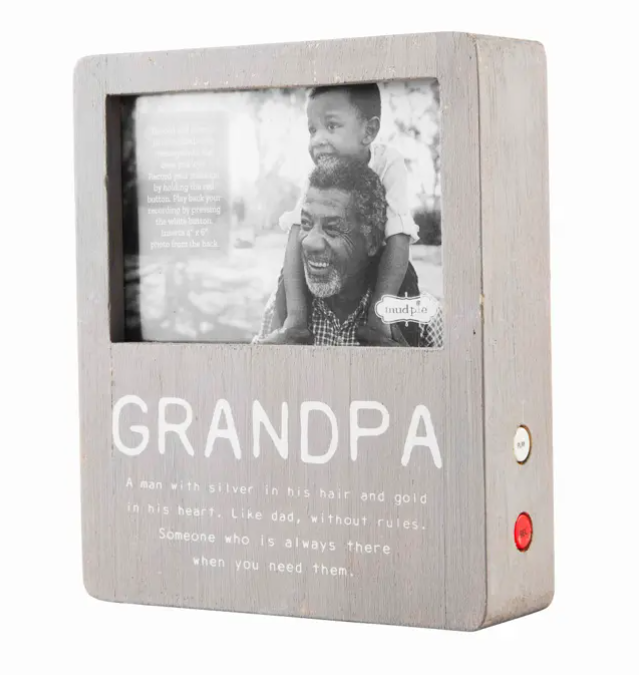 Grandpa Voice Recorded Picture Frame