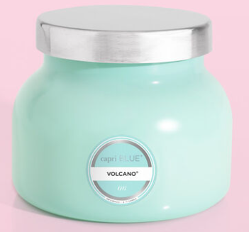 Volcano Candle Aqua Mint Jar