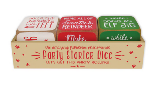 Holiday Party Starter Dice Set