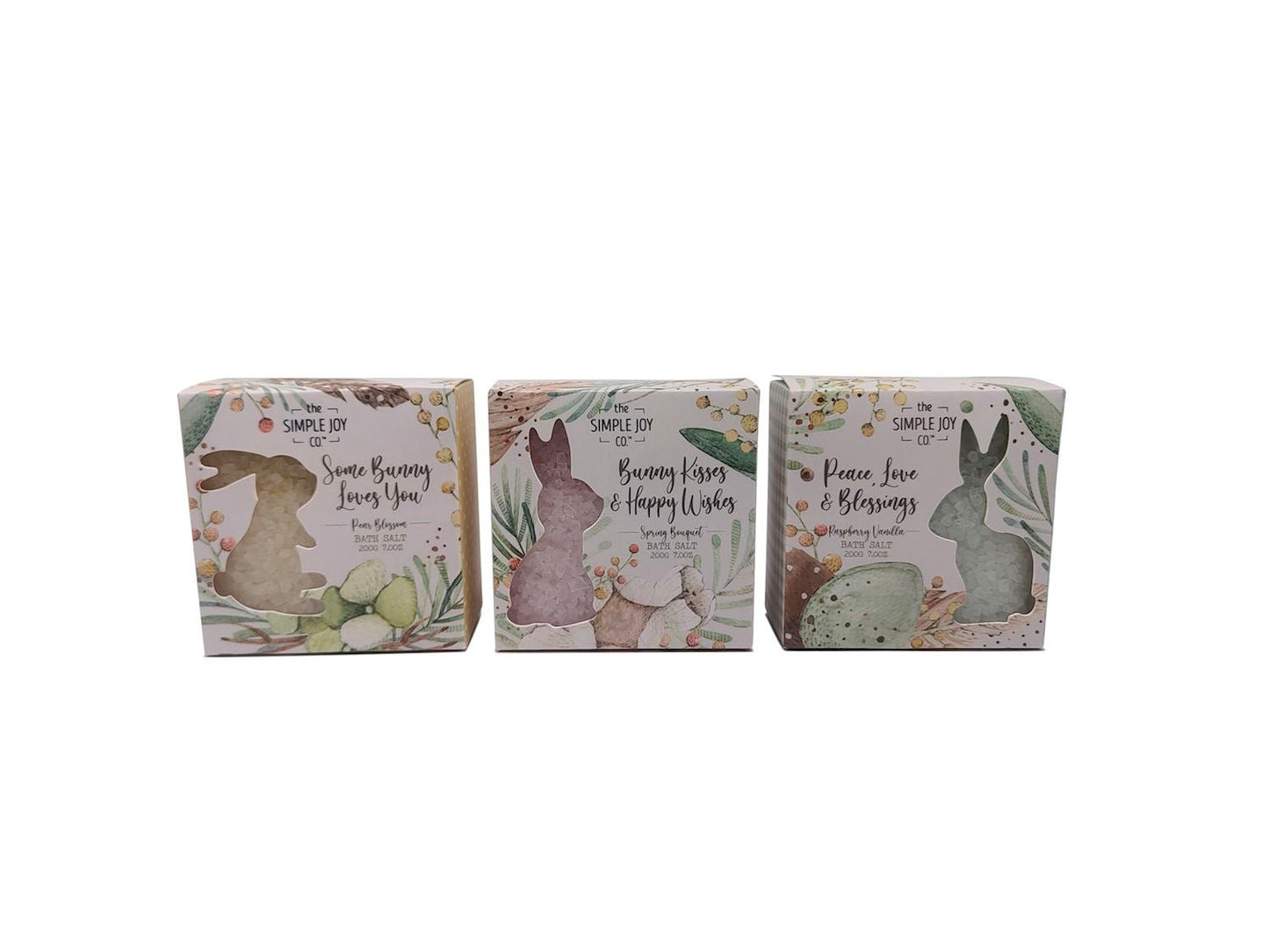 Bath Salts Boxed Simple Joy Bunny