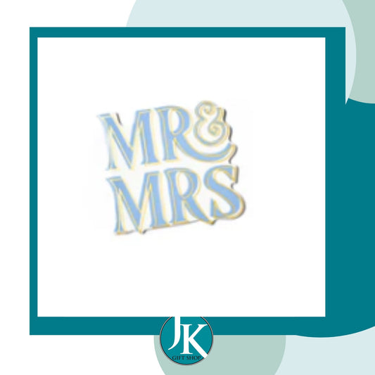 Blue Mr Mrs Mini Attachment