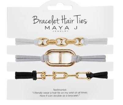 Bracelet Hair Tie 3pk