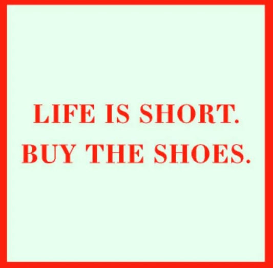 Buy The Shoes Coaster