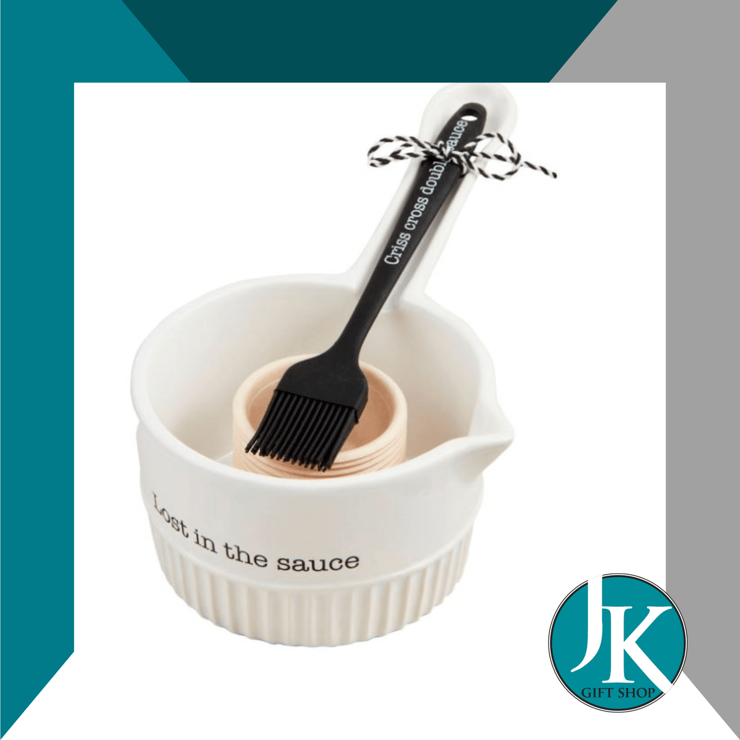 Circa Lost in the Sauce Pot & Brush Set