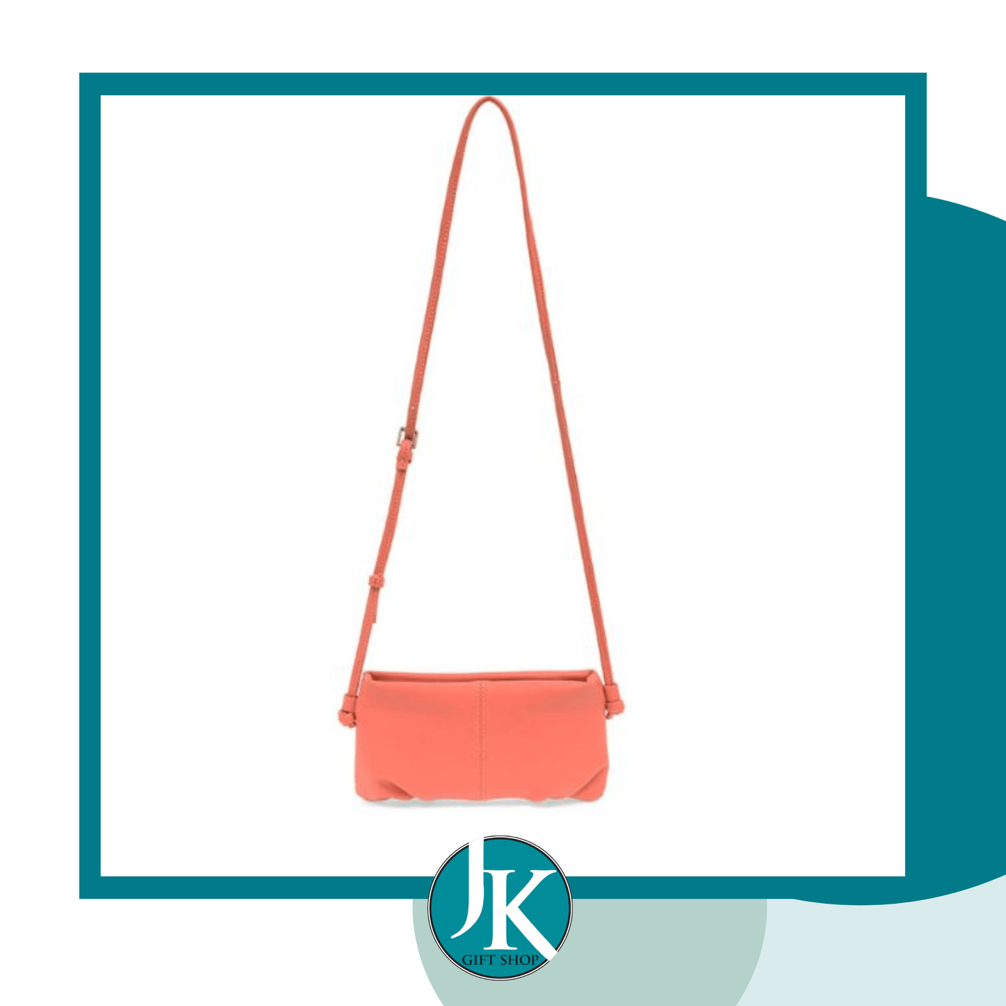 Coral Emmie Crossbody Cinch Bag