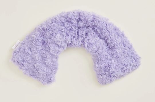 Curly Purple Warmies Neck Wrap