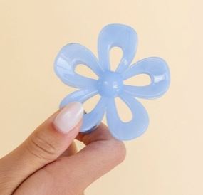 Cut Out Flower Claw Clip