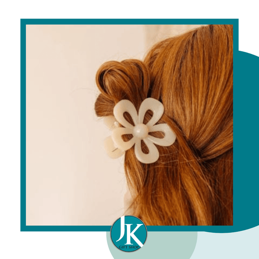 Cut Out Flower Claw Clip