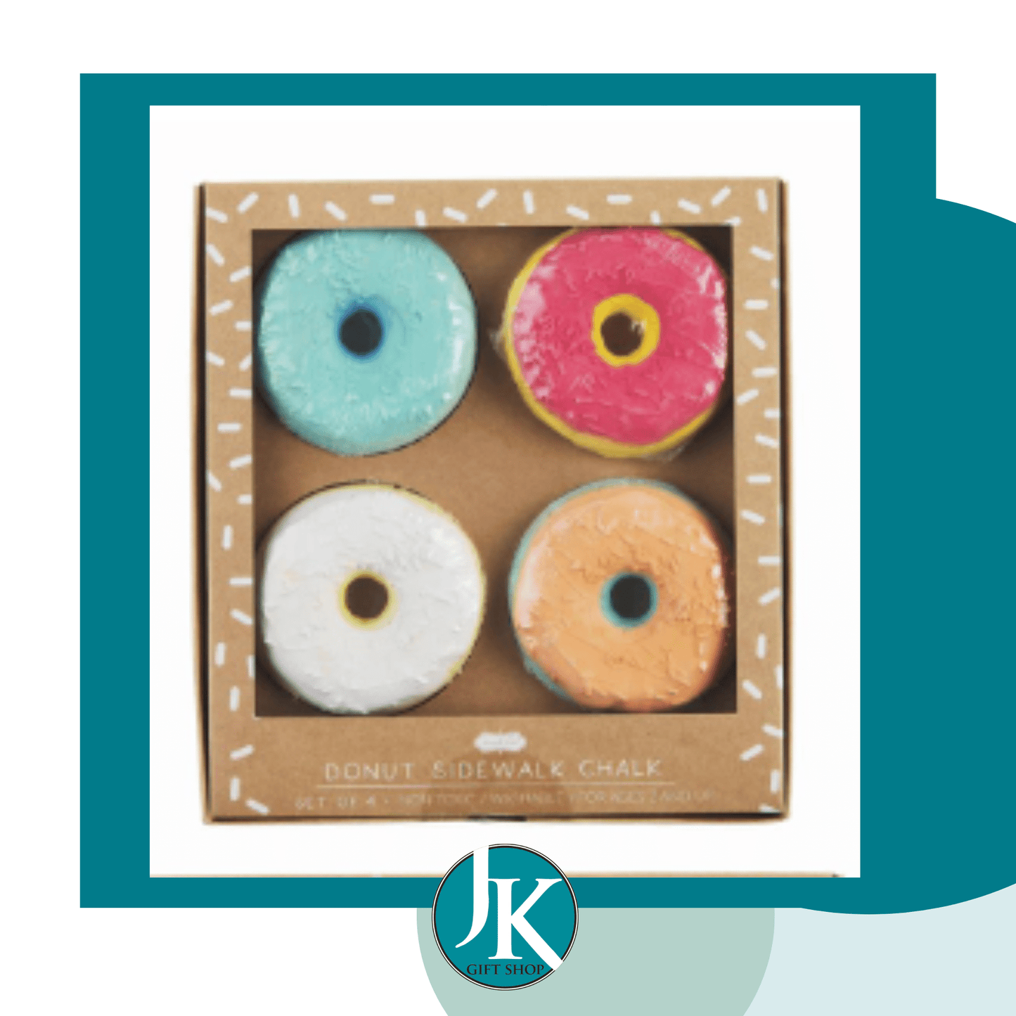 Donut Sidewalk Chalk