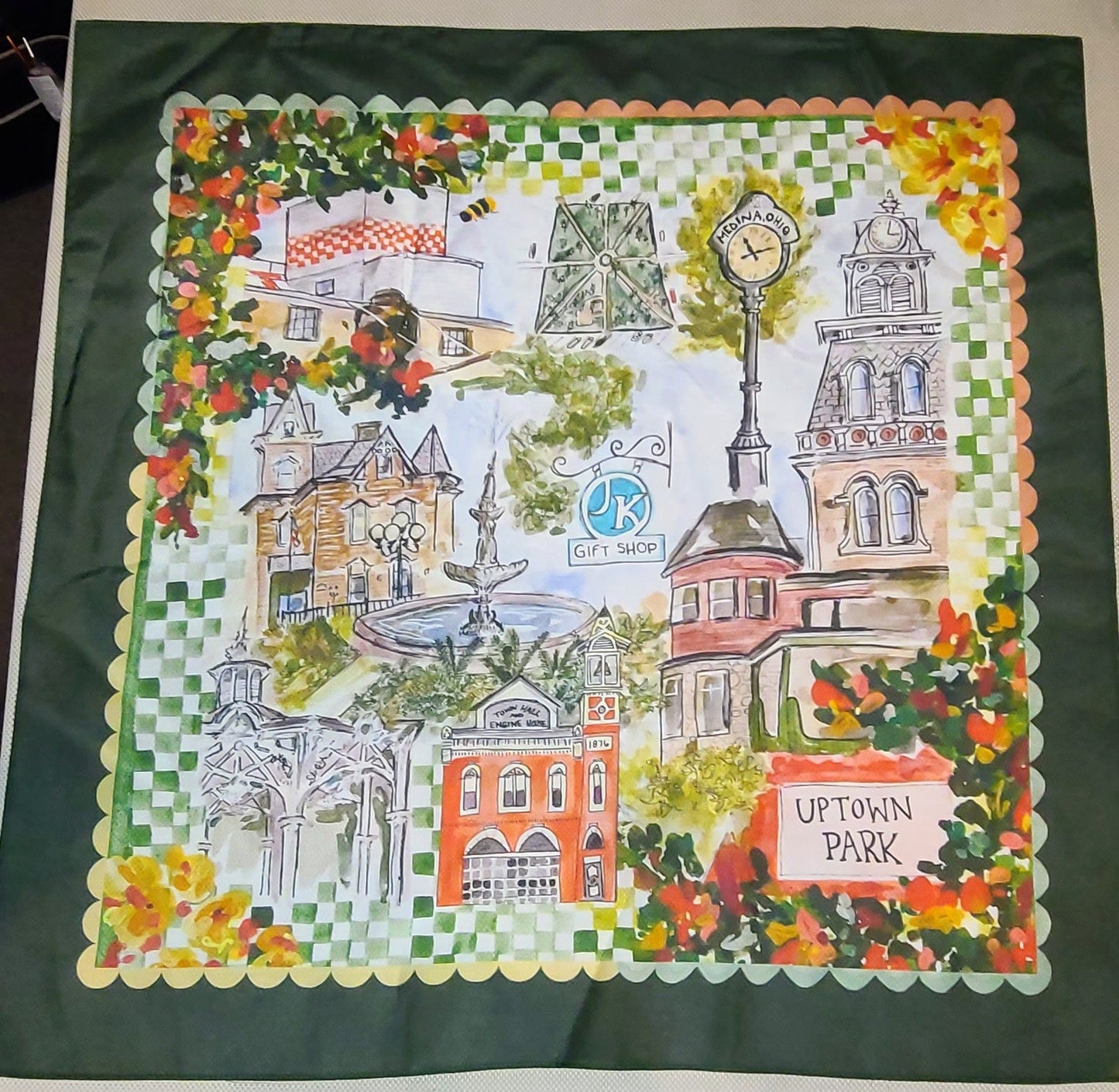 Downtown Art Scarf