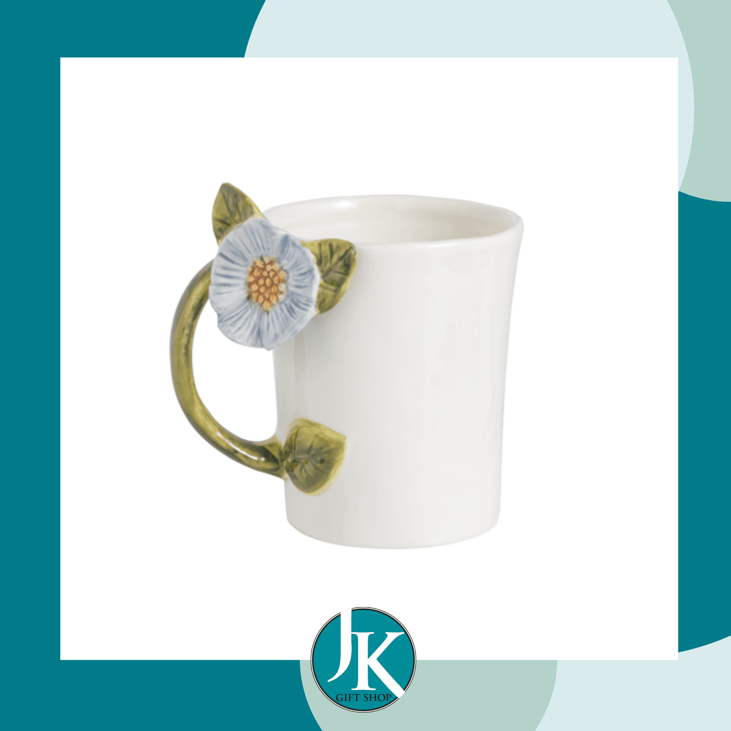 Flower Handle Mug