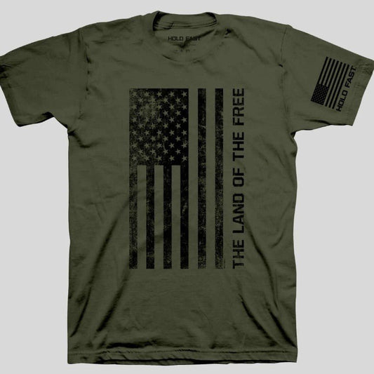 Freedom Flag Shirt Green
