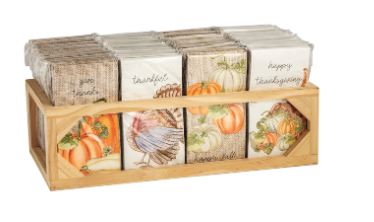 Gather Autumn Paper Guest Towels