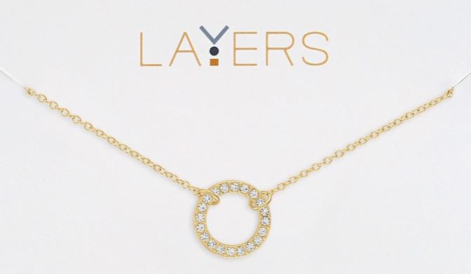 Drawstring Adjuster Necklace Carded 3