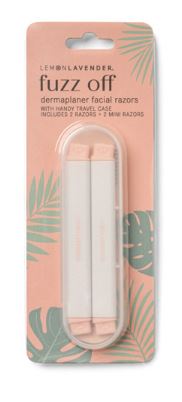Lemon Lavender Fuzz Off Dermaplaner Facial Razor