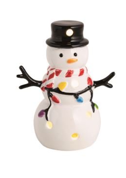 Light Up Musical Snowman Sitter