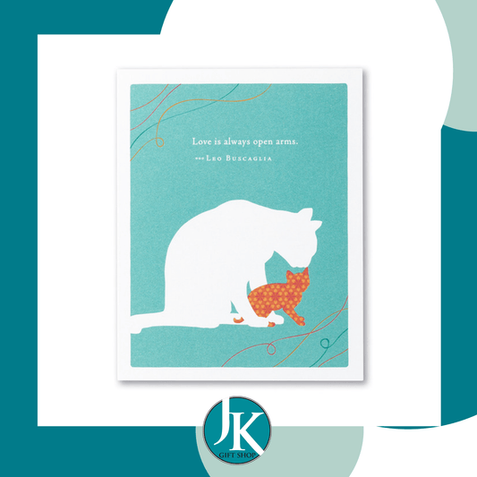 Love is Open Arms Mother's Day Card