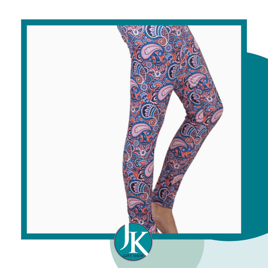 M-L Paisley Leggings