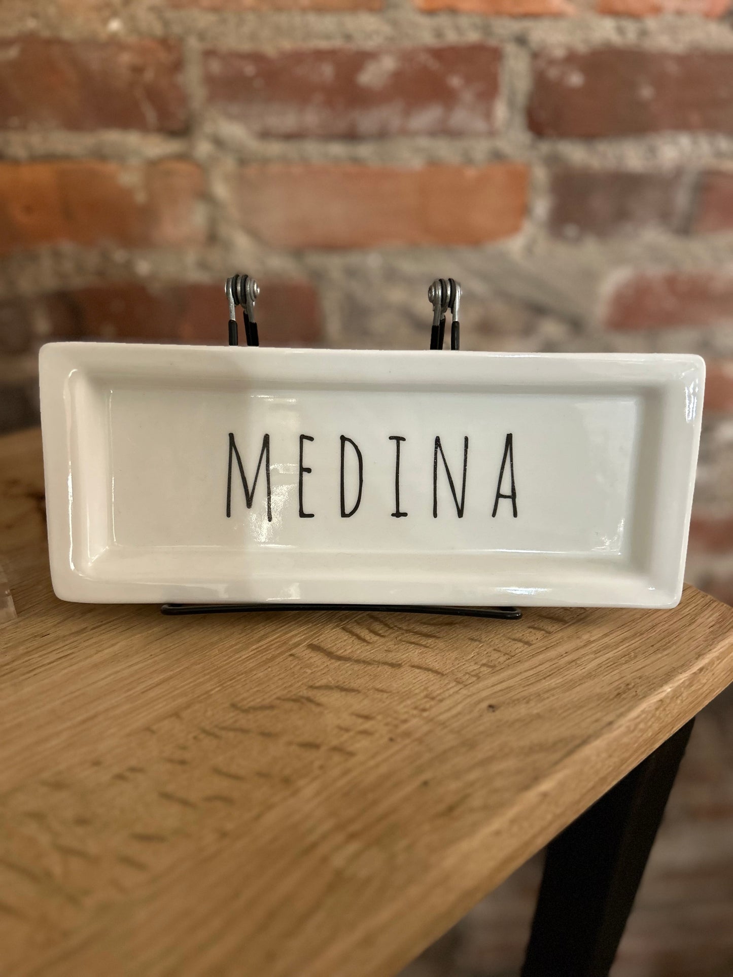 Medina Handwritten Rectangle Tray