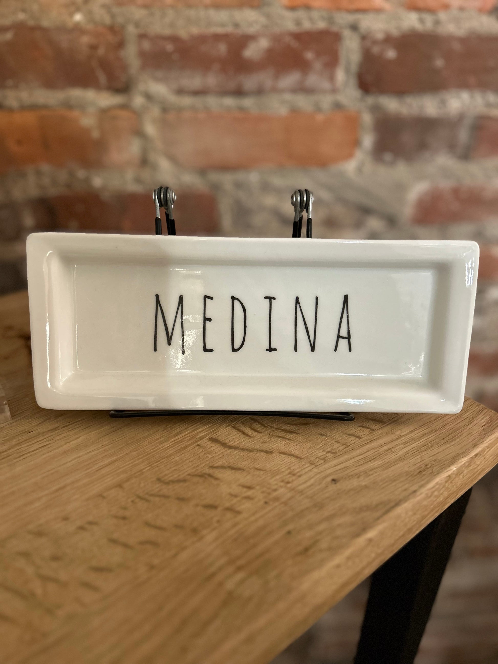 Medina Handwritten Rectangle Tray