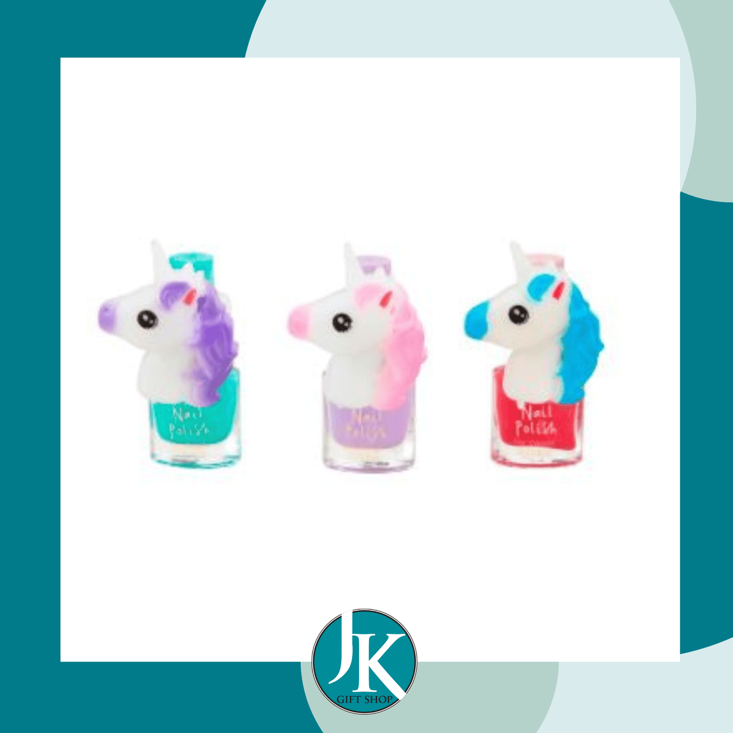 Nail Polish & Unicorn Ring Set