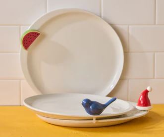 Nora Fleming Celebration Circle Plate Z9A