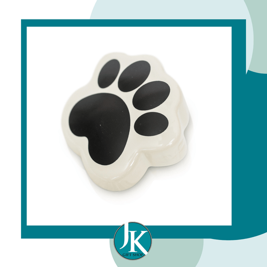 Nora Fleming Mini A404 Paw Print It's Paw-ty Time