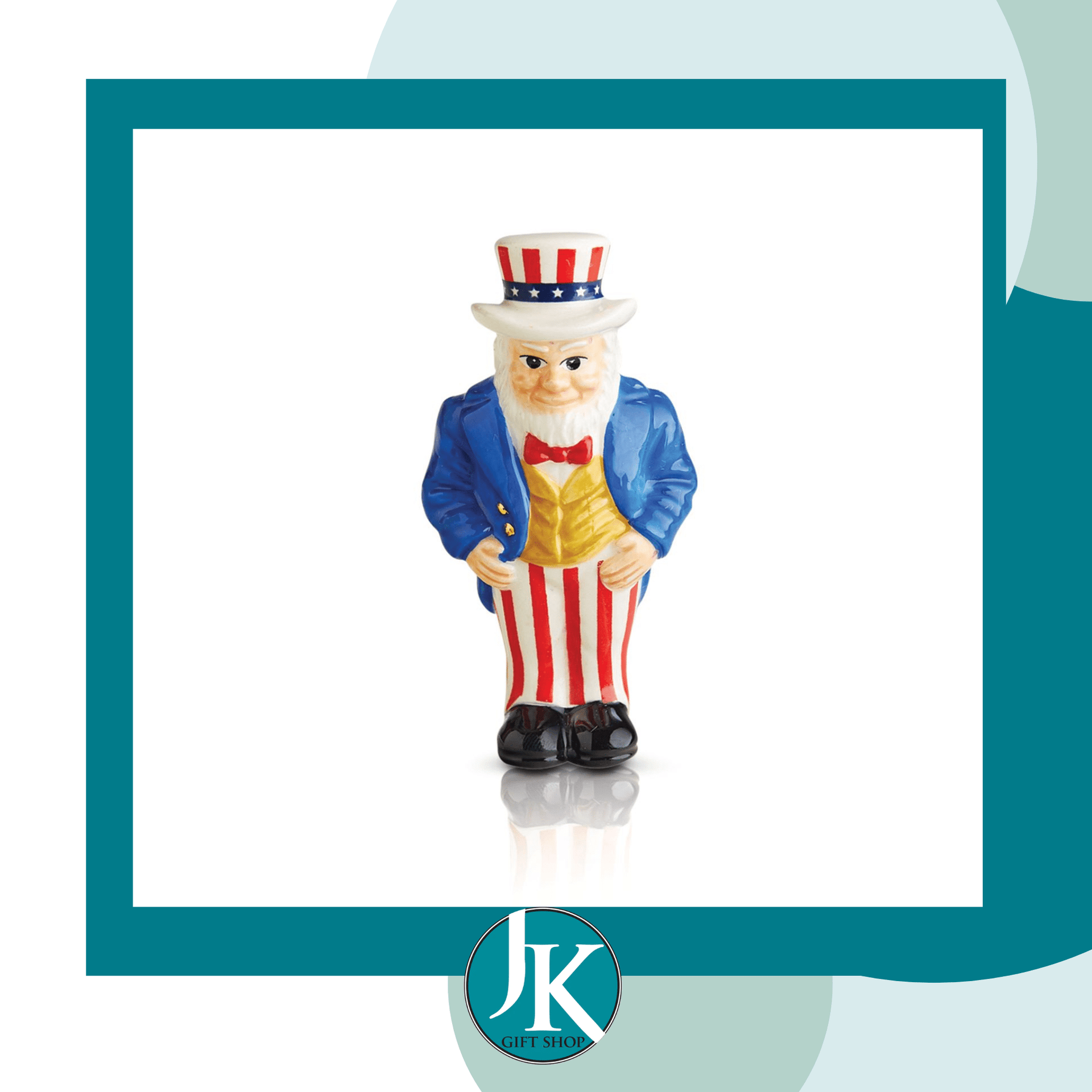 Retired Nora Fleming Mini Uncle Sam A251 – JK Gift Shop Ohio