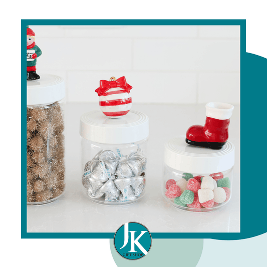 Nora Fleming Pinstripe Canisters Three Sizes