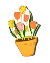 Pot of Tulips Mini Happy Everything Attachment
