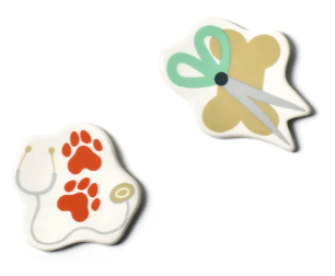 Retired Vet and Groomer Magnet Set