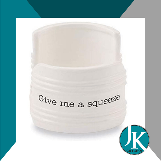 Sponge Caddy "Give Me a Squeeze" Circa Mud Pie