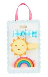 Spring Hair Clips Set/3