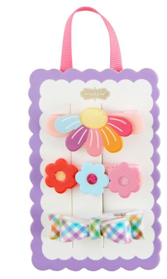 Spring Hair Clips Set/3
