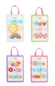 Spring Hair Clips Set/3