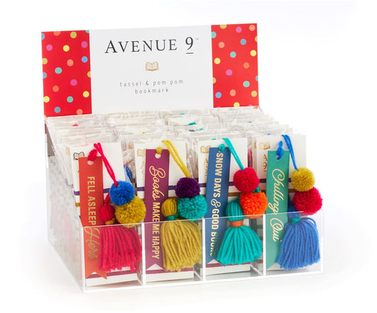 Tassel & Pom Pom Bookmark