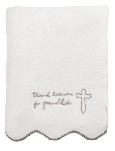 Thank Heavens Grandkids Chenille Blanket