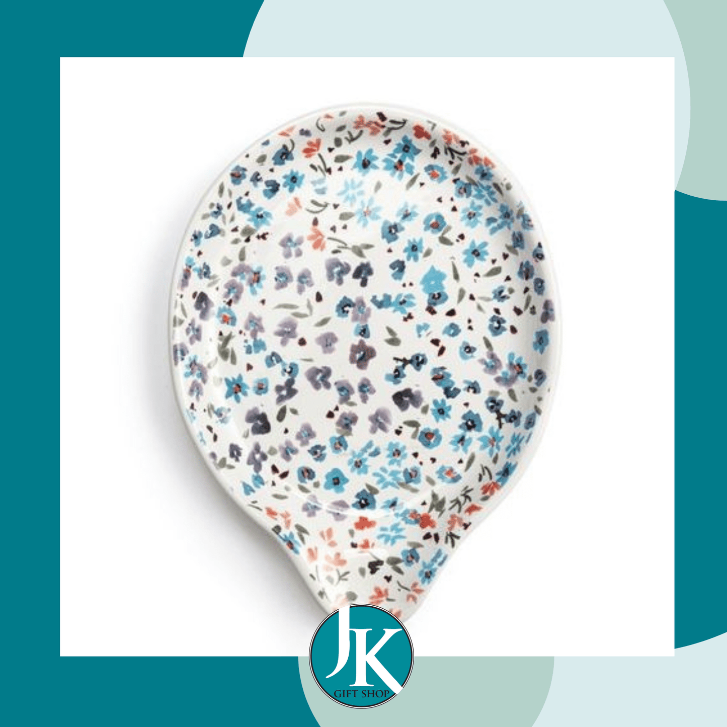 Tiny Floral Spoon Rest