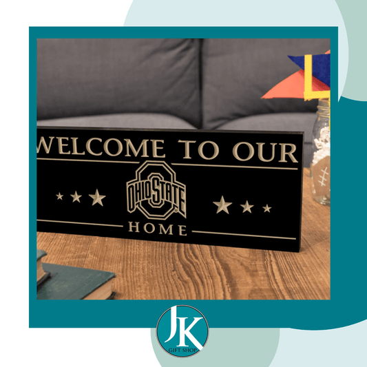 Welcome To Our OSU Home Wall Decor