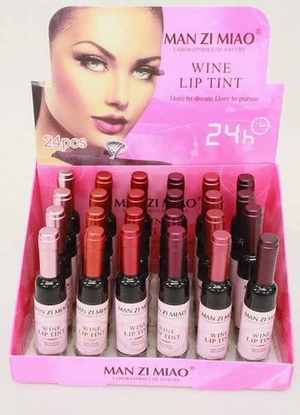 Wine Bottle Lip Tint Assorted